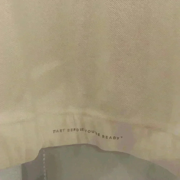 NWT REI FOURLAPS BRAND pullover hoodie in navy / ivory Sz L cinch bottom - Picture 9 of 10